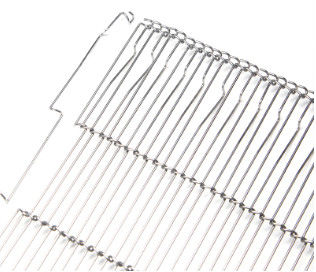 คุณภาพ  Yisen 304 Stainless Steel B Type Oven Conveyor Belt Customized โรงงาน