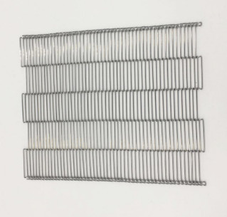 Electrolytic 304 Ss สายพานลำเลียงลวดตาข่าย Horseshoe Metal Conveyor Belt Mesh