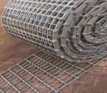 สายพานลำเลียงสแตนเลสรังผึ้ง 1x1 ลวดตาข่ายสังกะสี