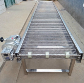 สายพานลำเลียงลวดตาข่าย OEM 316 แผ่นโซ่สแตนเลส