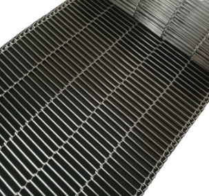 สายพานลำเลียงเตาอบลวดตาข่าย Enrober Flat Flex สำหรับอุปกรณ์อาหาร