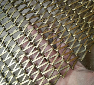 V Shape สแตนเลสอุตสาหกรรมอาหารระบบสายพานลำเลียง Belt Mesh Wire