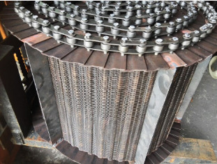 ODM สแตนเลส Conveyor เกลียวเชื่อมโยง Belting ตาข่าย Steel