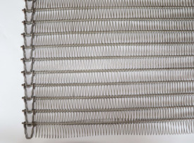 สายพานลำเลียงแบบยืดหยุ่นแบนสแตนเลสแบบปรับได้ Sintered Wire Mesh