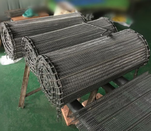 SUS302 สแตนเลสทอเกลียว Freezer Belt Wire Mesh