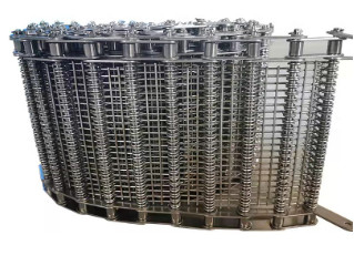 สายพานลำเลียงแบบแผ่นตาข่ายแบบ Double Crimped 1mx0.6m