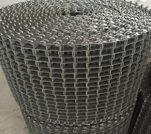 Flat Flex SS304 สายพานลำเลียงอาหารเตาอบลวดตาข่าย