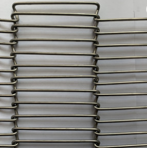 Flat Flex SS304 สายพานลำเลียงอาหารเตาอบลวดตาข่าย