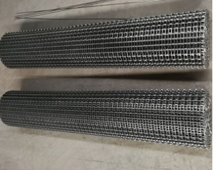 Flat Flex Enrobe สายพานลำเลียงสแตนเลสลวดตาข่ายสำหรับเบเกอรี่